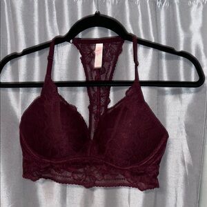PINK Victoria's Secret Purple Lace Bra